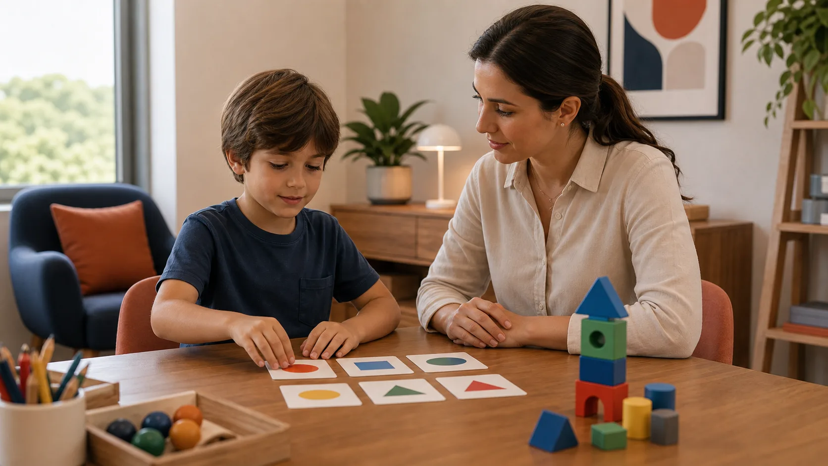 Ambiente de atendimento psicológico